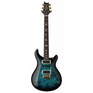 guitare électrique bleue