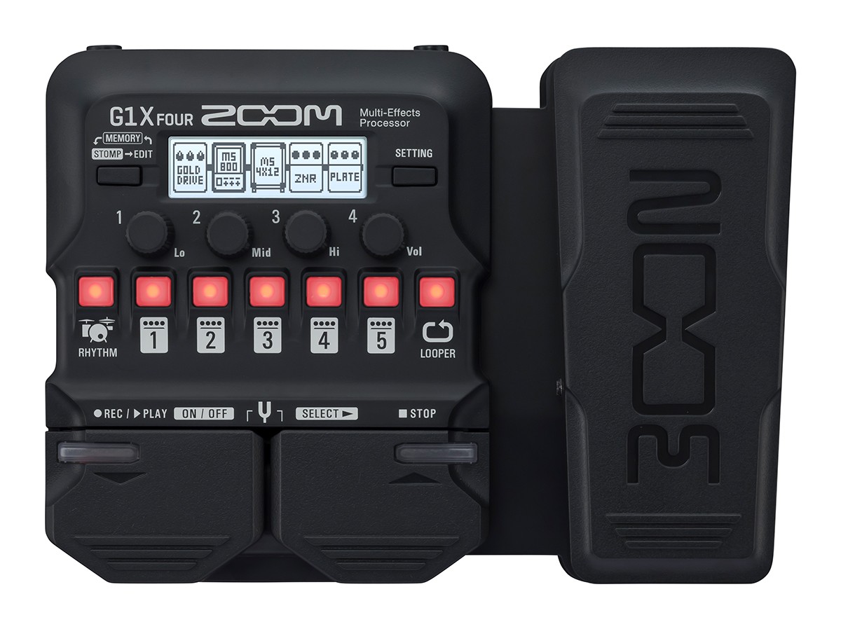 Zoom G1X Four Multi Effect-Pedal