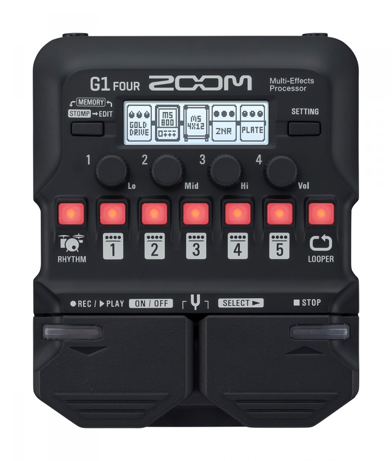 Zoom G1 Four Multi-Effect-Pedal
